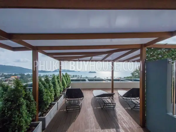 PAT6049: Comfortable Penthouse with amazing Sea view in Patong. Photo #17