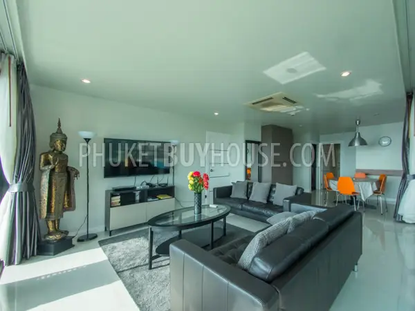 PAT6049: Comfortable Penthouse with amazing Sea view in Patong. Photo #18