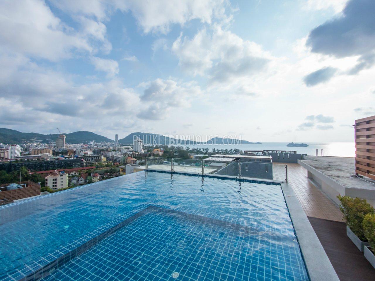 PAT6049: Comfortable Penthouse with amazing Sea view in Patong. Photo #41