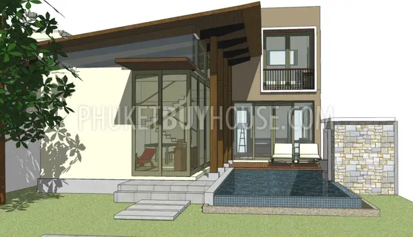 CHE6059: Brand New Villas at Quiet Small Village in Cherng Talay. Fotoğraf #5