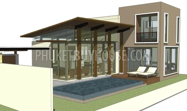 CHE6059: Brand New Villas at Quiet Small Village in Cherng Talay. Fotoğraf #7
