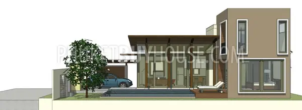 CHE6059: Brand New Villas at Quiet Small Village in Cherng Talay. Fotoğraf #8