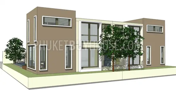 CHE6059: Brand New Villas at Quiet Small Village in Cherng Talay. Fotoğraf #9