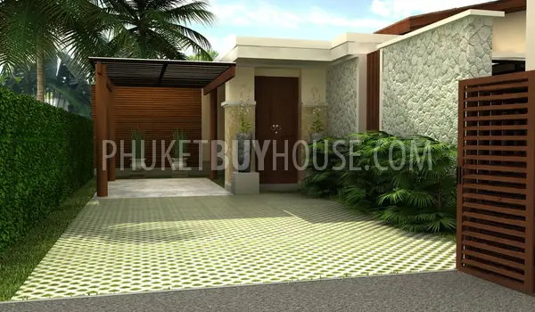 CHE6059: Brand New Villas at Quiet Small Village in Cherng Talay. Fotoğraf #15
