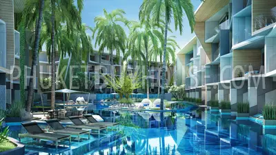 NAI6032: Cozy Apartment at Stylish condominium near Nai Harn Beach. Photo #12