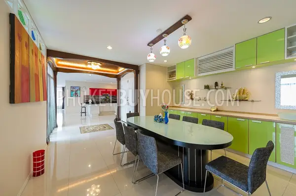 KAM6078: Rare 4-Bedroom Freehold Condo with Mountain & Pool Views near Kamala Beach. Photo #9