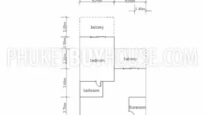 KAR6084: Spacious Penthouse with Amazing Sea view in Karon. Photo #11