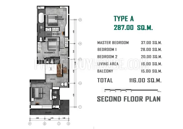 CHE6085: Modern 3 Bedroom Villa in Bang Tao. Fotoğraf #1