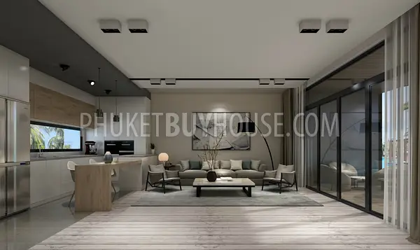 MAI6063: Stylish Townhouse with Mountain View in Mai Khao. Photo #2