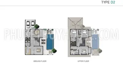 CHA6100: Private pool Villa with Asian modern Loft style interiors. Photo #6
