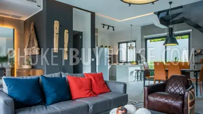 CHA6100: Private pool Villa with Asian modern Loft style interiors. Photo #12