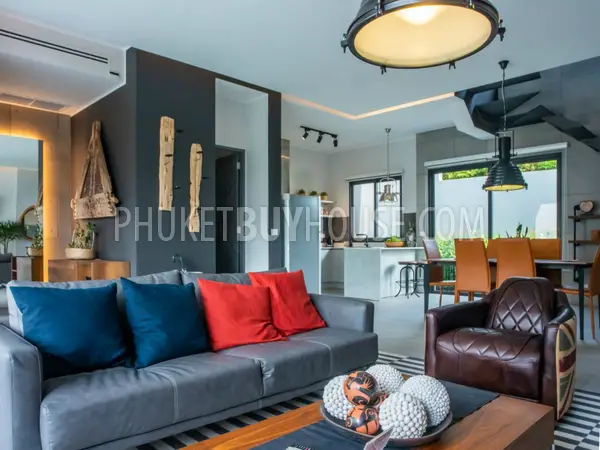 CHA6100: Private pool Villa with Asian modern Loft style interiors. Photo #12