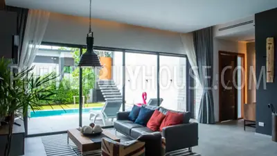 CHA6100: Private pool Villa with Asian modern Loft style interiors. Photo #25