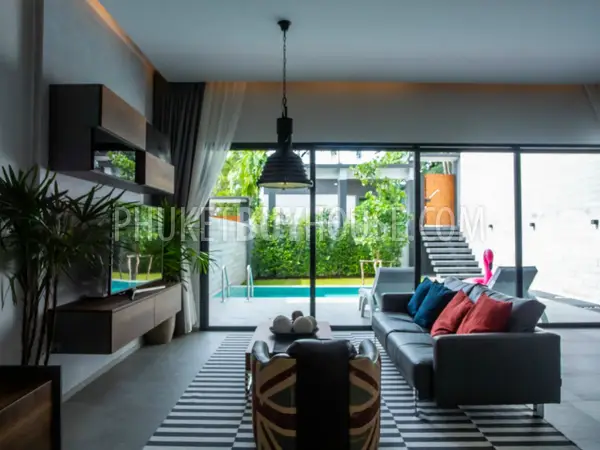 CHA6100: Private pool Villa with Asian modern Loft style interiors. Photo #26