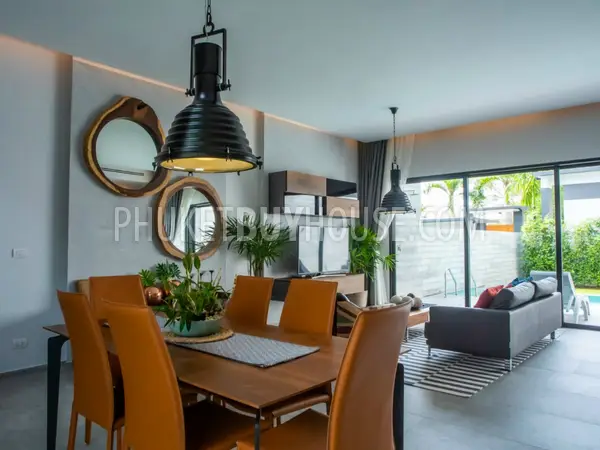 CHA6100: Private pool Villa with Asian modern Loft style interiors. Photo #28