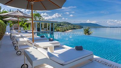 CAP6101: Luxury 6-bedroom Villa with a private Beach on its front and Panoramic Sea View  . Photo #4
