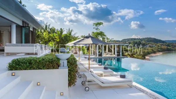 CAP6101: Luxury 6-bedroom Villa with a private Beach on its front and Panoramic Sea View
. Fotoğraf #1