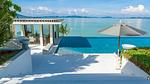 CAP6101: Luxury 6-bedroom Villa with a private Beach on its front and Panoramic Sea View  . Thumbnail #10