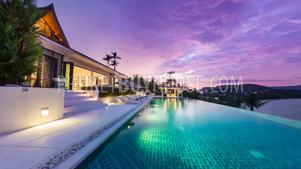 CAP6101: Luxury 6-bedroom Villa with a private Beach on its front and Panoramic Sea View
. Fotoğraf #14
