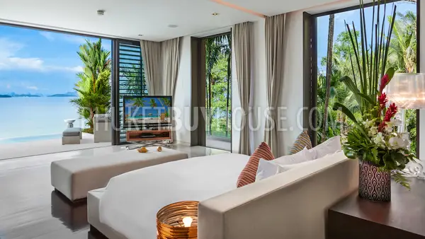 CAP6101: Luxury 6-bedroom Villa with a private Beach on its front and Panoramic Sea View
. Fotoğraf #20