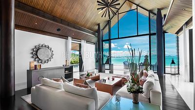 CAP6101: Luxury 6-bedroom Villa with a private Beach on its front and Panoramic Sea View  . Photo #25