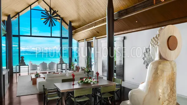 CAP6101: Luxury 6-bedroom Villa with a private Beach on its front and Panoramic Sea View
. Fotoğraf #26
