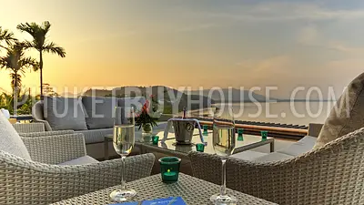 CAP6101: Luxury 6-bedroom Villa with a private Beach on its front and Panoramic Sea View  . Photo #29