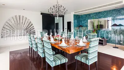 CAP6101: Luxury 6-bedroom Villa with a private Beach on its front and Panoramic Sea View  . Photo #34