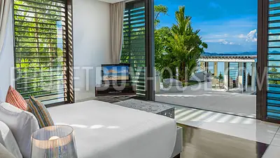 CAP6101: Luxury 6-bedroom Villa with a private Beach on its front and Panoramic Sea View  . Photo #43