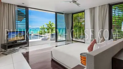 CAP6101: Luxury 6-bedroom Villa with a private Beach on its front and Panoramic Sea View  . Photo #45