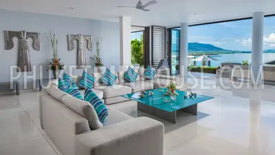 CAP6101: Luxury 6-bedroom Villa with a private Beach on its front and Panoramic Sea View  . Photo #48