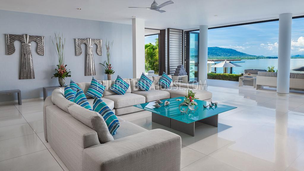 CAP6101: Luxury 6-bedroom Villa with a private Beach on its front and Panoramic Sea View  . Фото #48