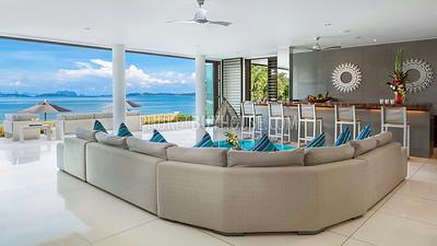 CAP6101: Luxury 6-bedroom Villa with a private Beach on its front and Panoramic Sea View  . Фото #50