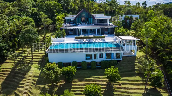 CAP6101: Luxury 6-bedroom Villa with a private Beach on its front and Panoramic Sea View
. Fotoğraf #52