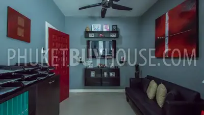 RAW6092: Beautiful 3 (up to 5) bedrooms Villa in Rawai with office and gym. Photo #12