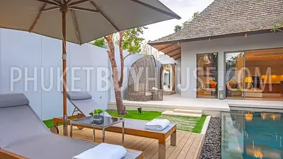 BAN6093: 3-Bedroom Pool Villa in Modern Balinese style in Bang Tao. Fotoğraf #27