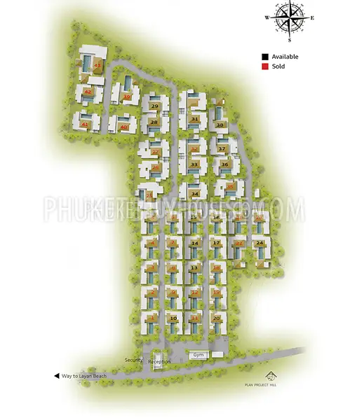 BAN6093: 两卧室泳池别墅拥有现代巴厘岛风格. 照片 #29