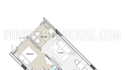BAN6097: Cozy 1 Bedroom Apartment in Laguna area. Fotoğraf #7