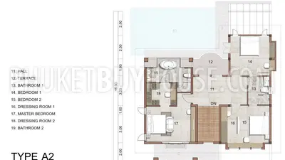 BAN7200: Three Bedroom Pool Villa Not Far From Bang Tao beach. Fotoğraf #15