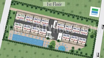 RAW6133: One bedroom Apartments in the New Condominium in Rawai. Photo #1