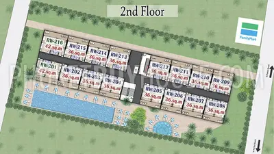 RAW6133: One bedroom Apartments in the New Condominium in Rawai. Photo #2