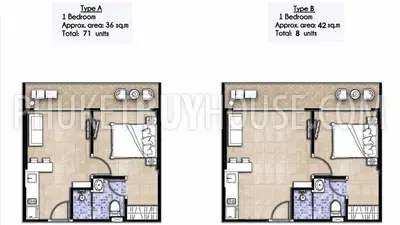 RAW6133: One bedroom Apartments in the New Condominium in Rawai. Photo #4