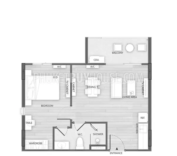 NAY6138: Apartment with 1 Bedroom in the New Project. Photo #8