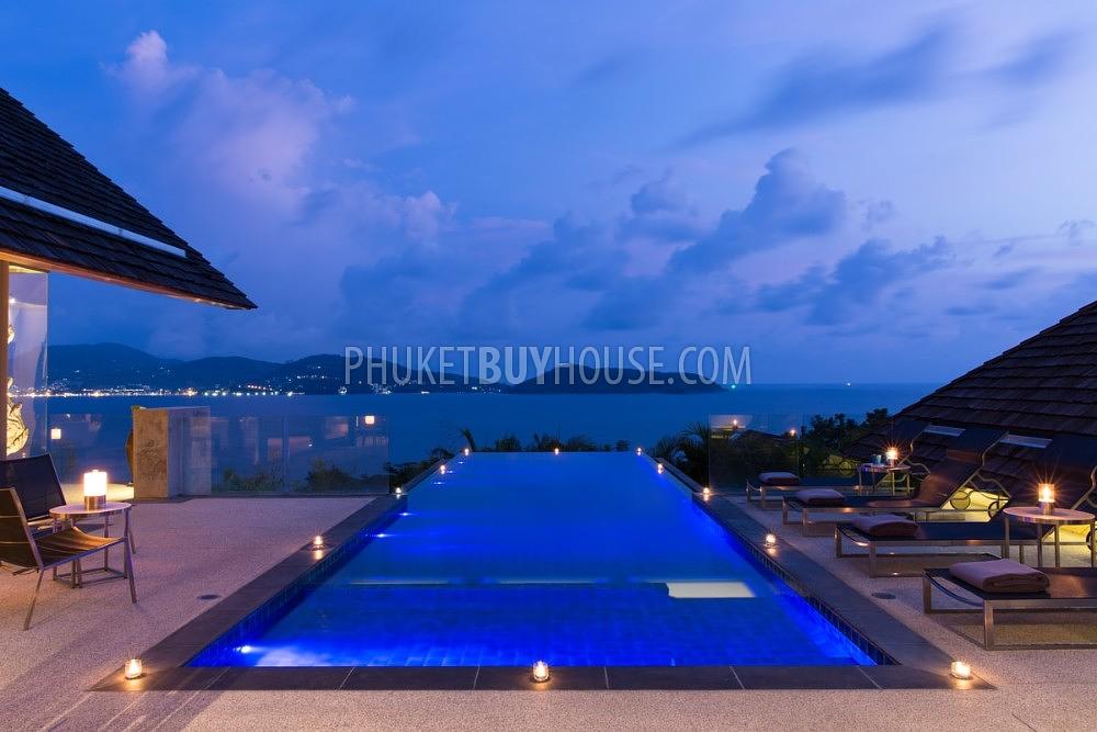 KAM6122: Luxury Villa with panoramic views of the Ocean and Patong Bay. Photo #1