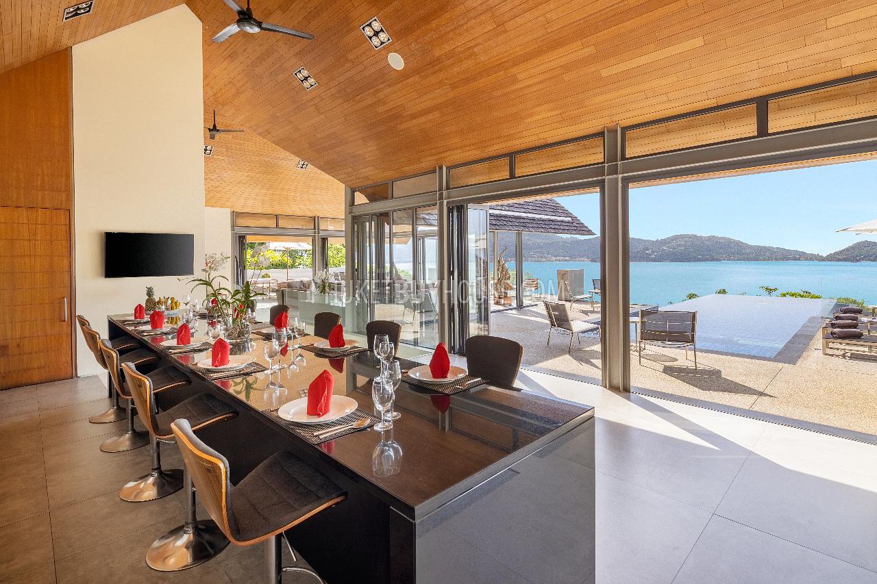 KAM6122: Luxury Villa with panoramic views of the Ocean and Patong Bay. Photo #19