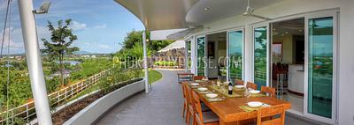 CHA1251: Modern 6-Bedroom Seaview Villa on Chalong Hill. Photo #12