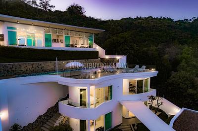 CHA1251: Modern 6-Bedroom Seaview Villa on Chalong Hill. Photo #26