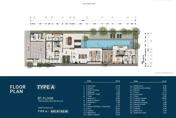 BAN7248: Modern Minimalist Housing in Bang Tao. Photo #4
