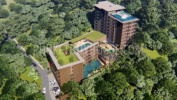 KAR6169: One bedroom Apartment in a new Complex in Karon. Fotoğraf #3