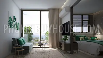 KAR6170: New apartments with 2 bedrooms and sea view in a complex on Karon. Fotoğraf #8
